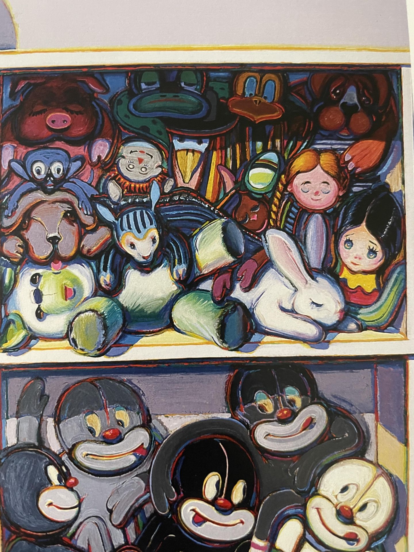 Wayne Thiebaud â€œStuffed Toys, 1996-2002â€ Print - Image 5 of 6