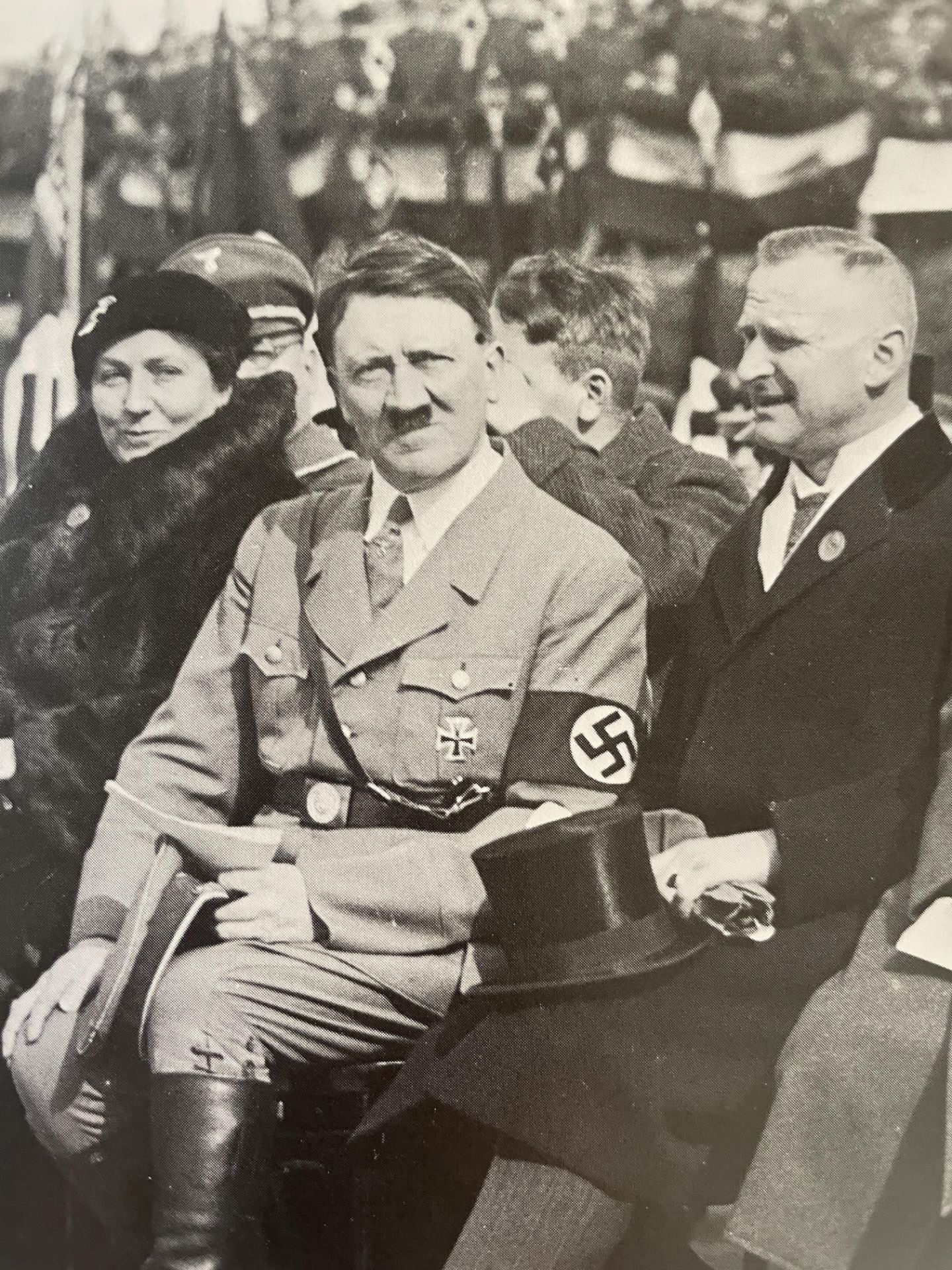 Germany "Adolf Hitler, Dr. Schacht" Print - Bild 4 aus 5