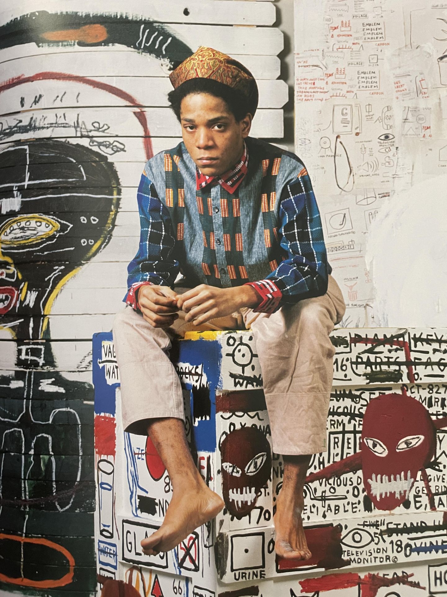 Jean Michel-Basquiat â€œGreat Jones Street Studio, New York, 1985â€ Print