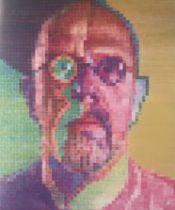 Chuck Close â€œSelf-Portraitâ€ Print