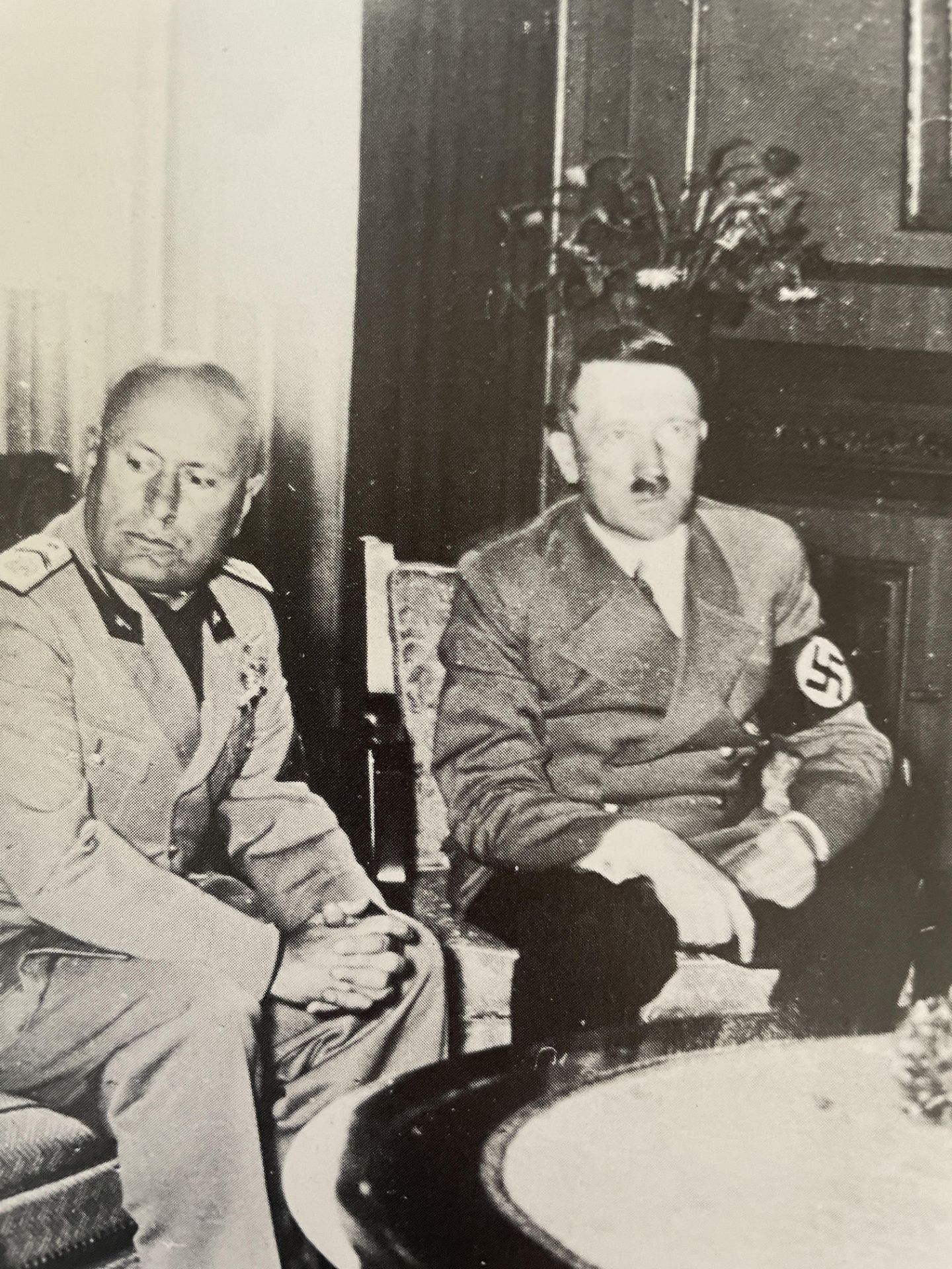 Germany "Adolf Hitler, Mussolini, The Munich Conference, 1938" Print - Bild 4 aus 5