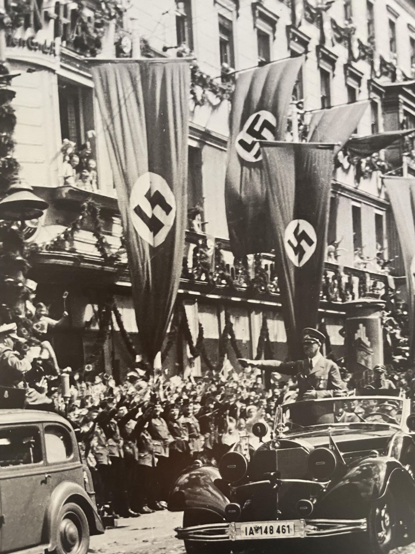 Germany "WWII, Adolf Hitler, Victory Parade" Print - Bild 2 aus 6