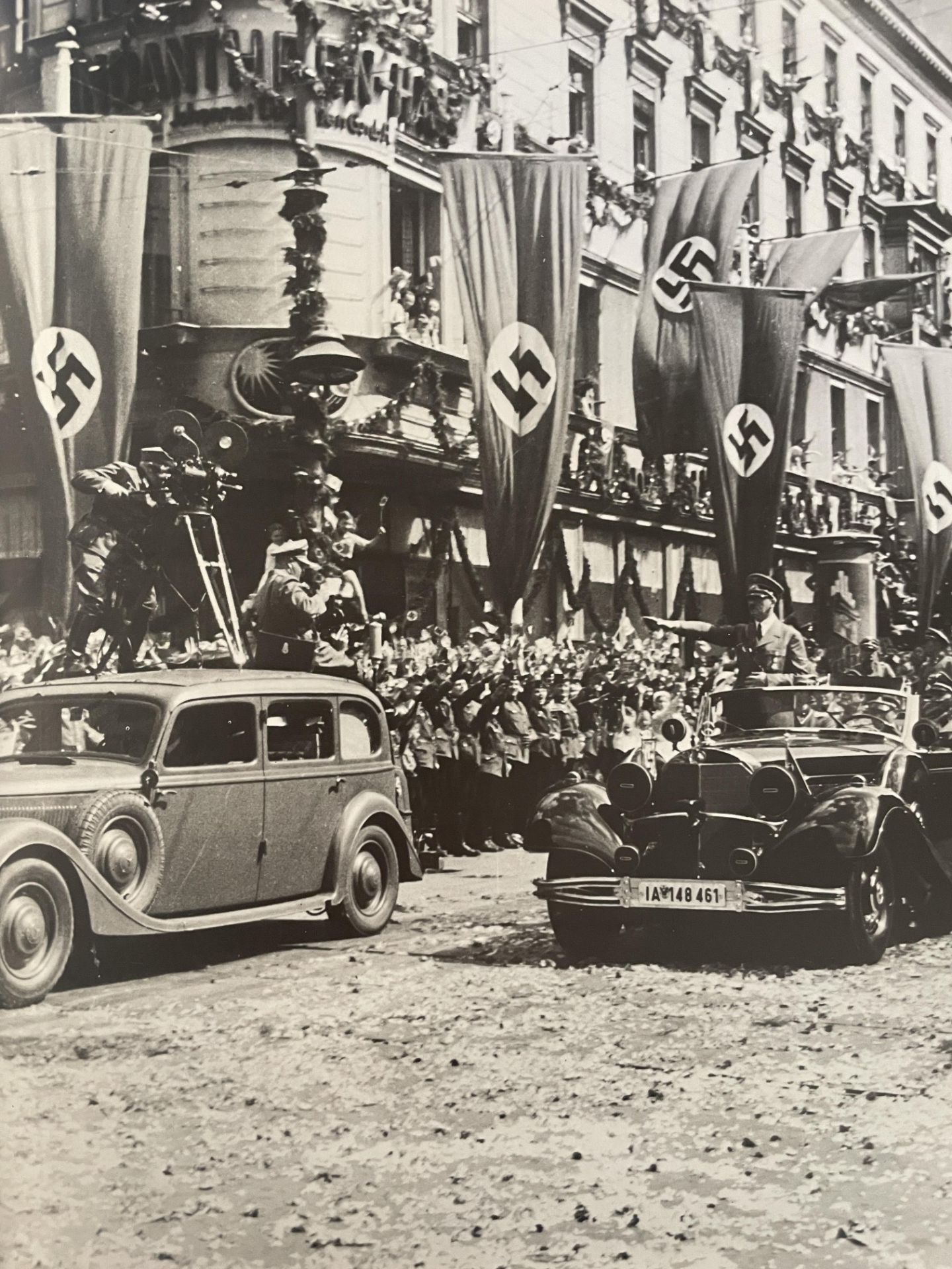 Germany "WWII, Adolf Hitler, Victory Parade" Print