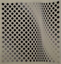 Bridget Riley "Pause, 1964" Offset Lithograph.