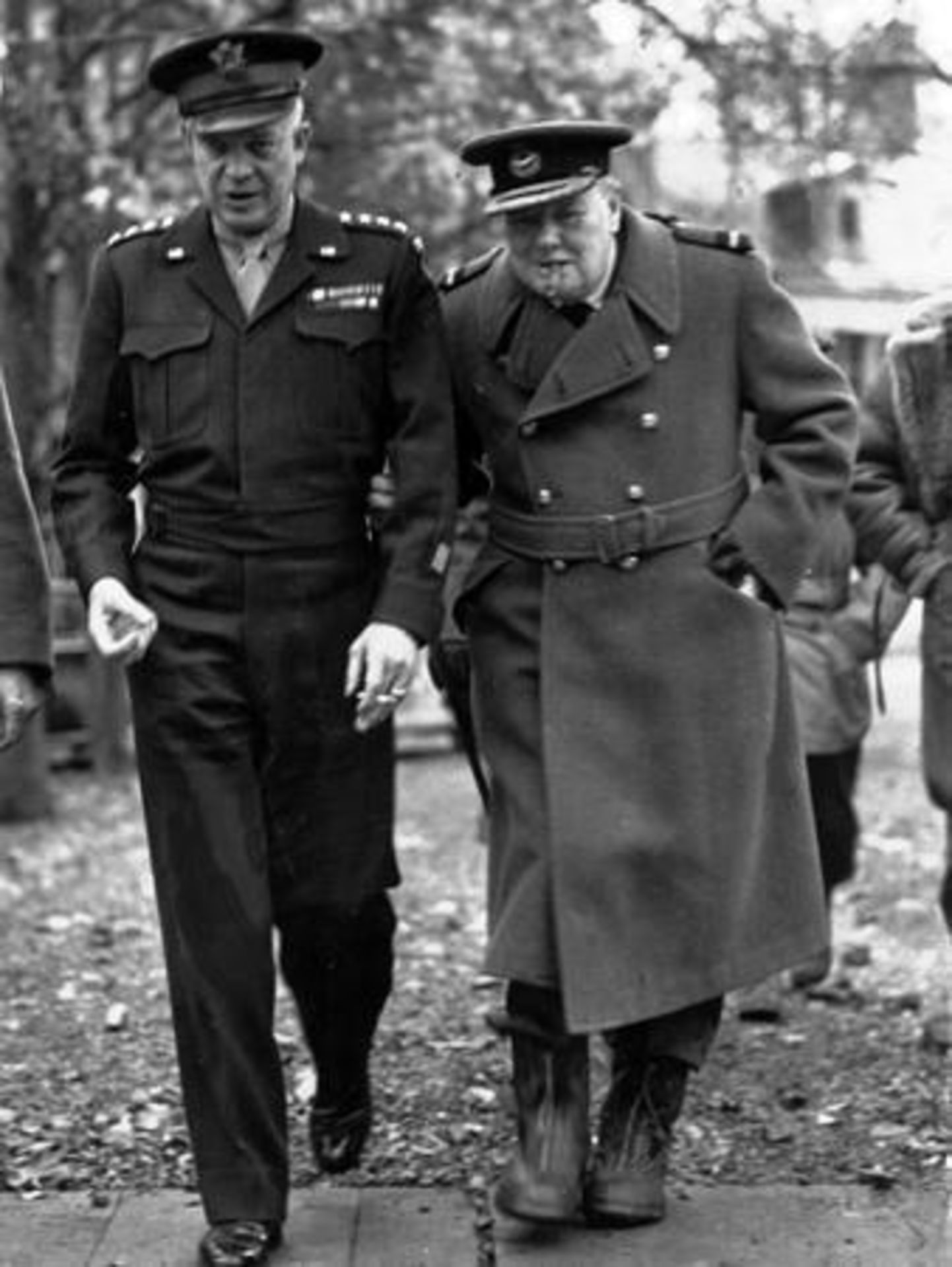 World War II, Winston Churchill and Dwight Eisenhower