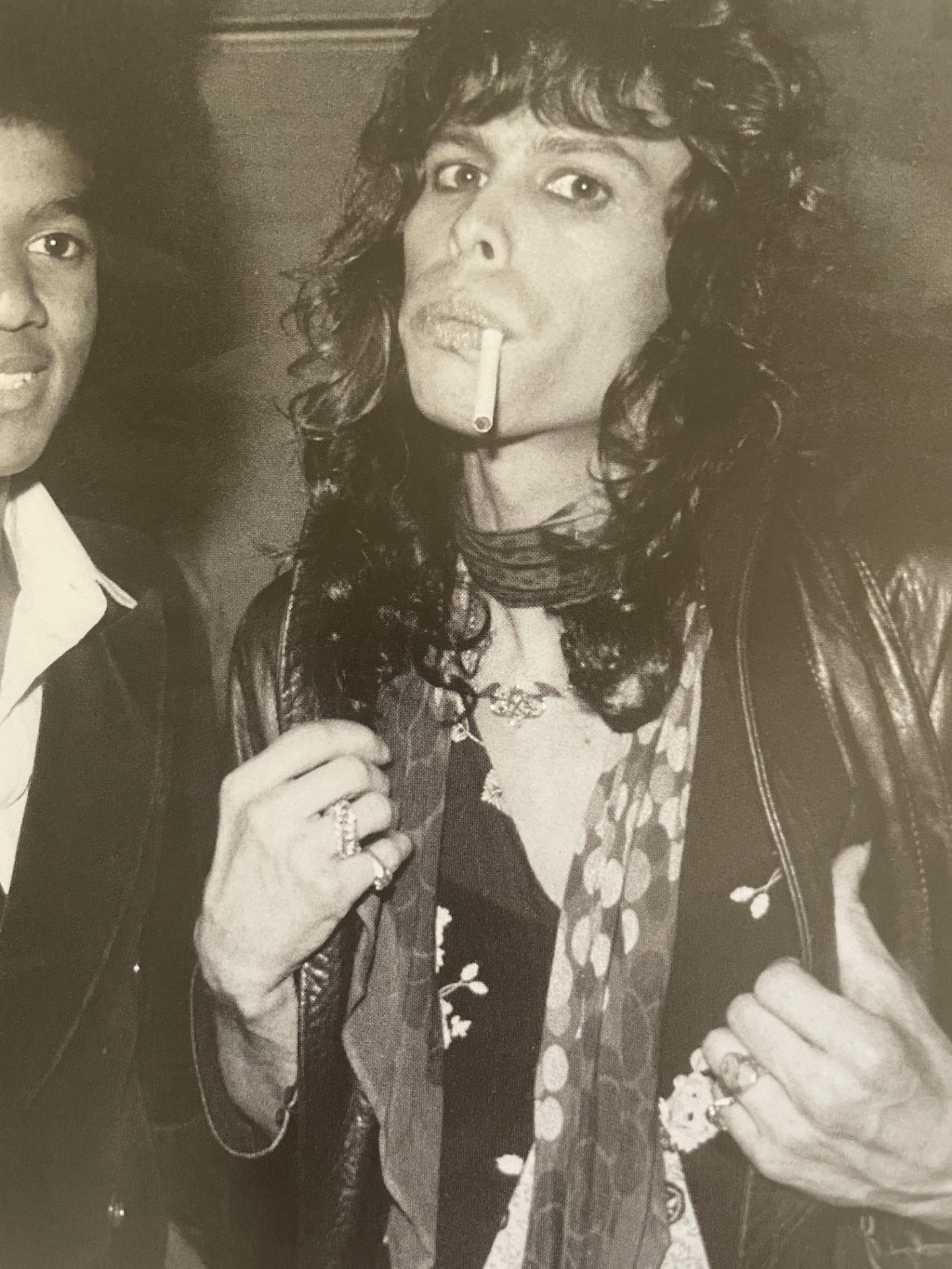 Studio 54 â€œMichael Jackson, Steven Tyler, Cheire Currieâ€ Print - Image 3 of 5