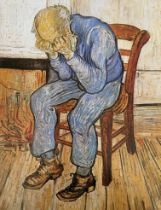 Vincent Van Gogh "Old Man in Sorrow, Saint-Remy, May 1890" Print