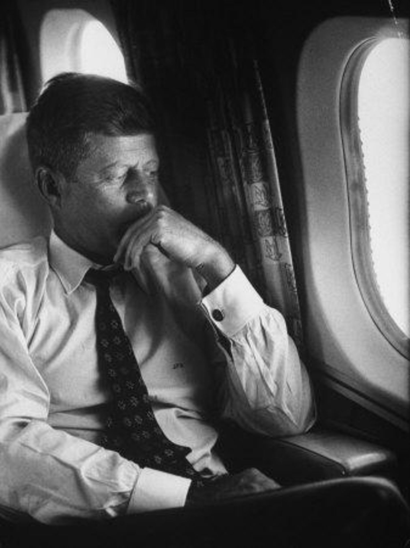 Senator John Fitzgerald Kennedy, Private Jet Print