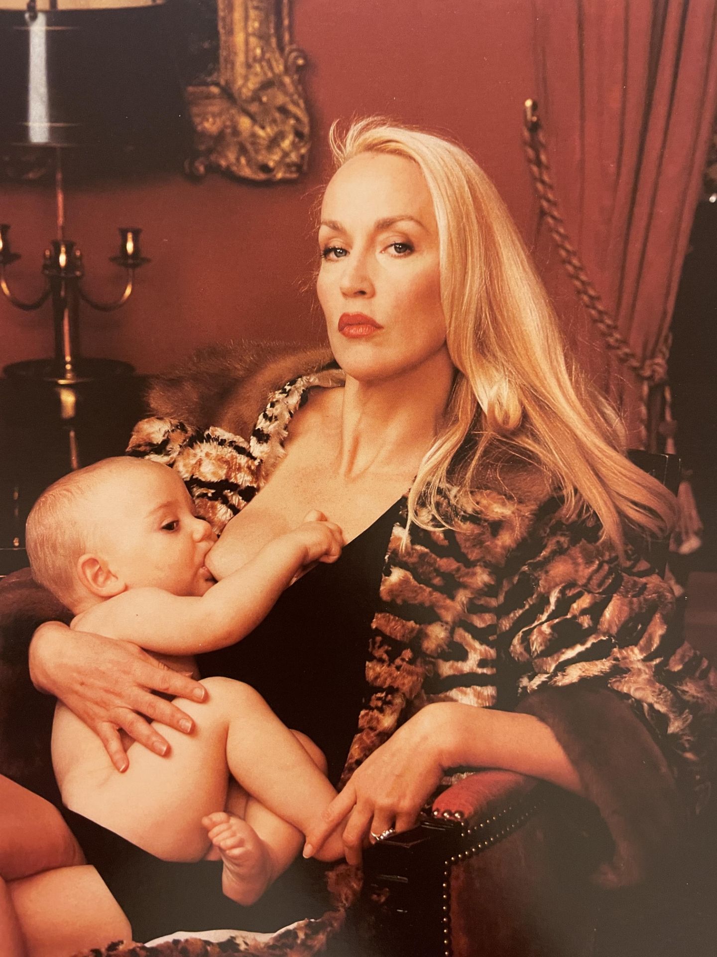 Annie Leibovitz â€œJerry Hall and Gabriel Jaggerâ€ Print - Image 2 of 6