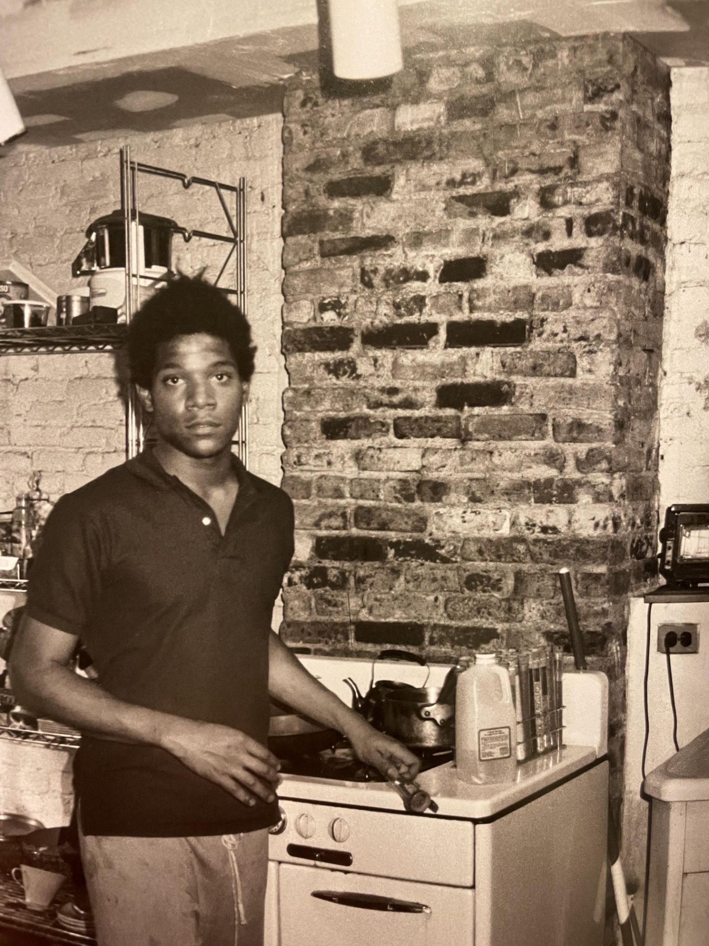 Jean Michel-Basquiat â€œAugust 26, 1983, Basquiatâ€™s Studioâ€ Print