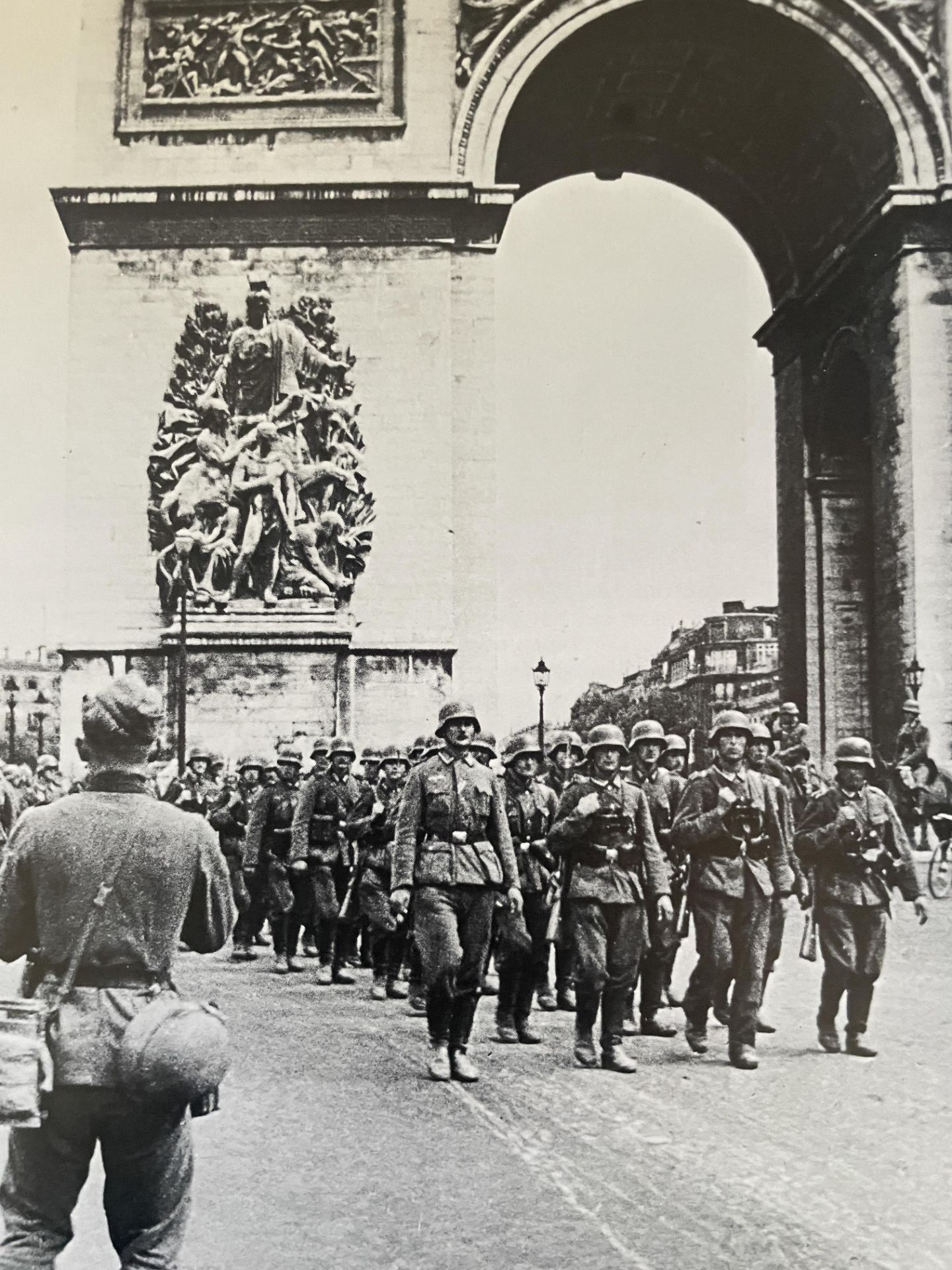 Germany "WWII, Arc de Triomphe, Paris, Victory Parade" Print - Bild 4 aus 5