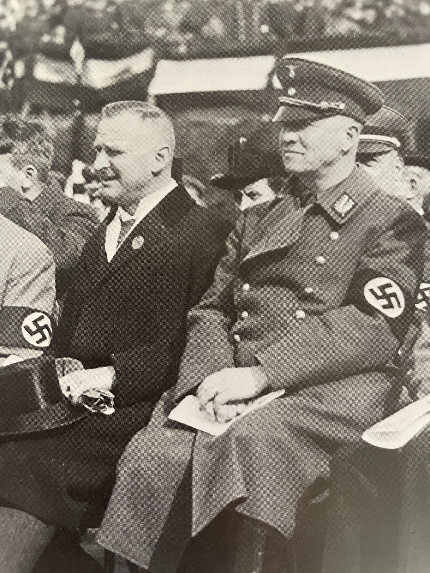 Germany "Adolf Hitler, Dr. Schacht" Print - Bild 3 aus 5