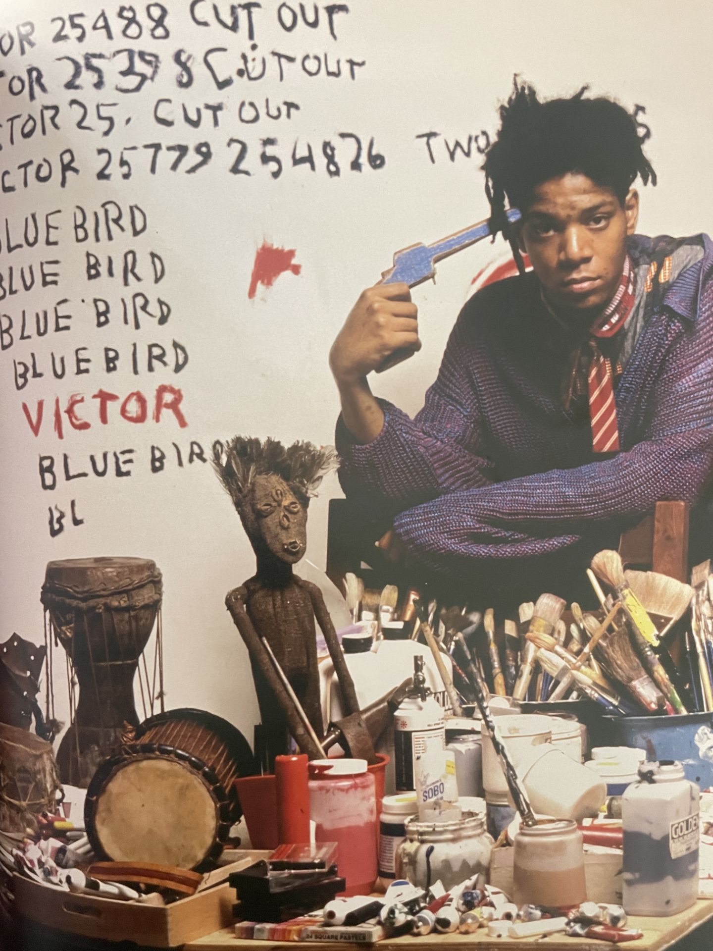 Jean Michel-Basquiat â€œGreat Jones Street Studio, New York, 1987â€ Print