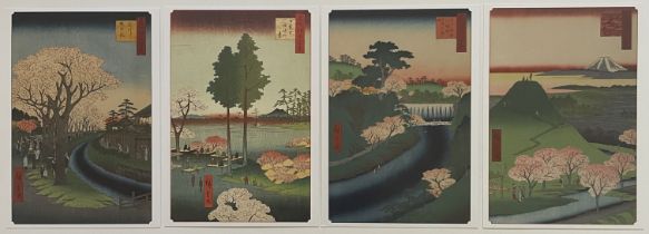 Hiroshige Cherry Blossom Notecards