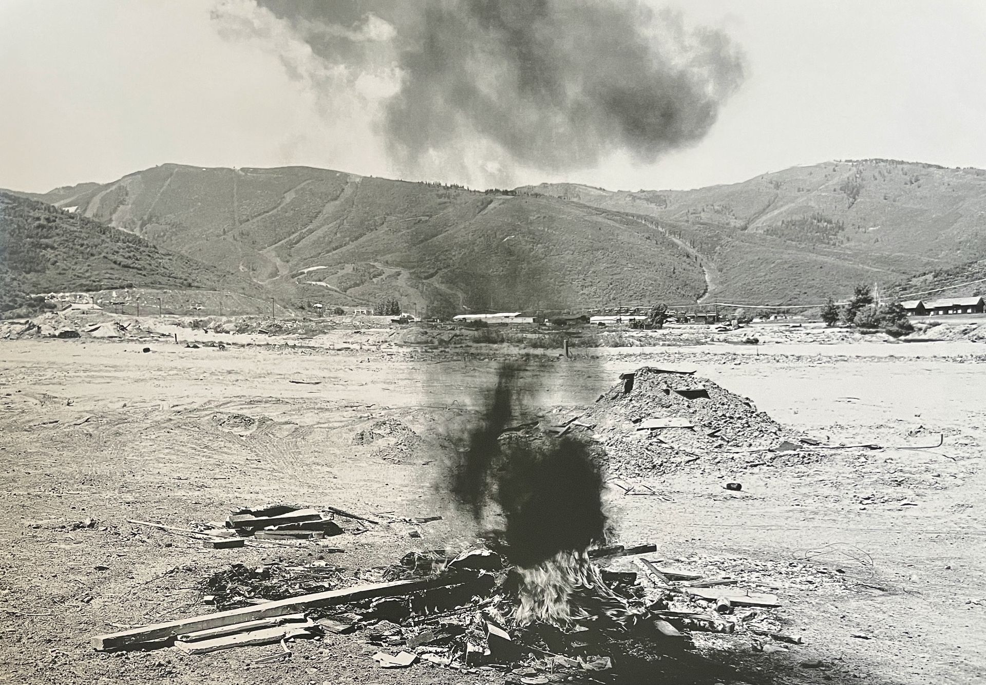 Lewis Baltz â€œFire and Smokeâ€ Print