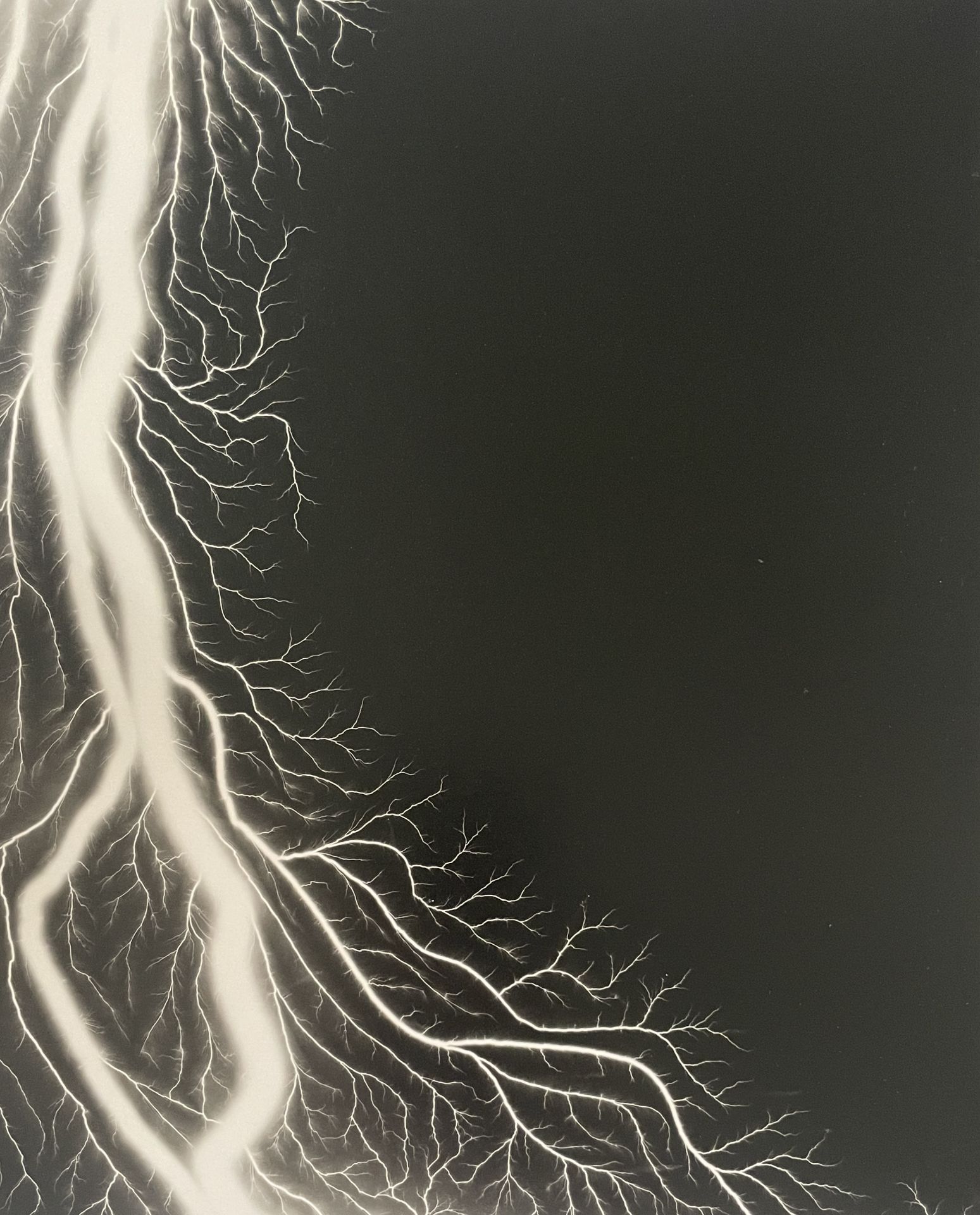 Hiroshi Sugimoto â€œLightning Strikeâ€ Offset Lithograph