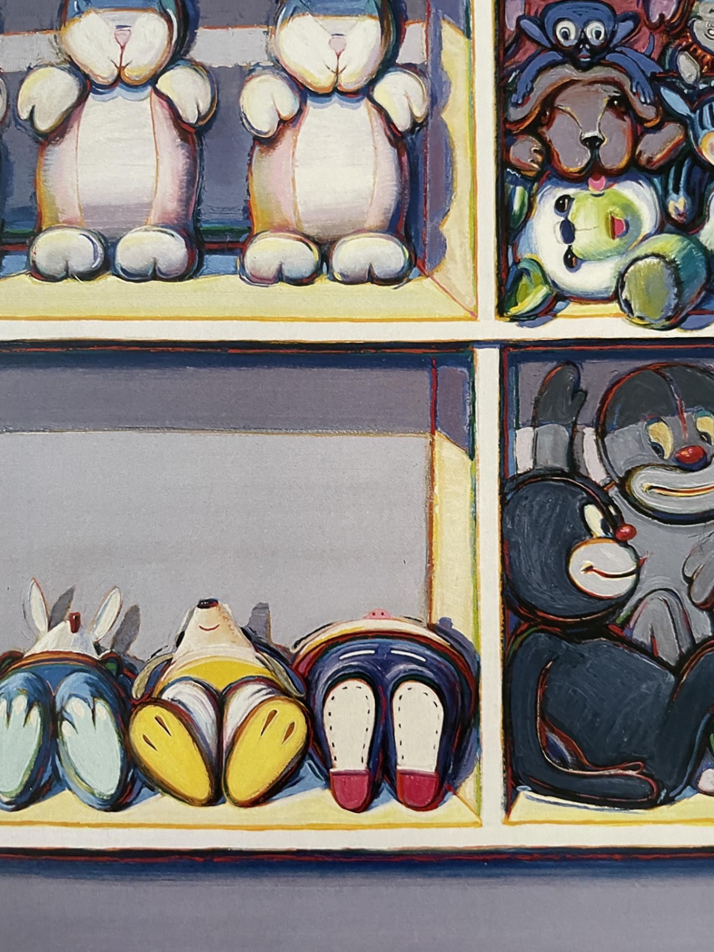 Wayne Thiebaud â€œStuffed Toys, 1996-2002â€ Print - Image 3 of 6
