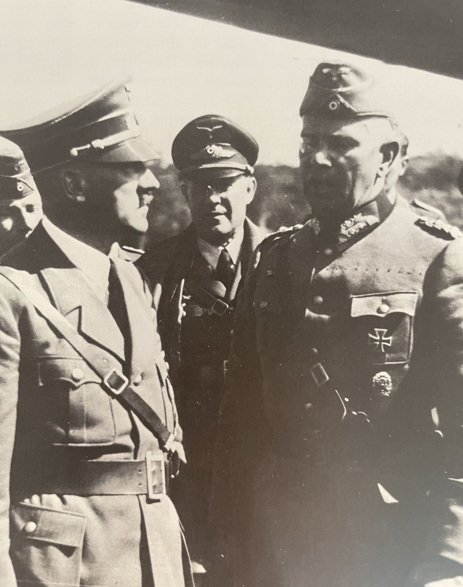 Germany "Adolf Hitler, General Von Reichenau, Poland, September, 1939" Print - Bild 3 aus 5