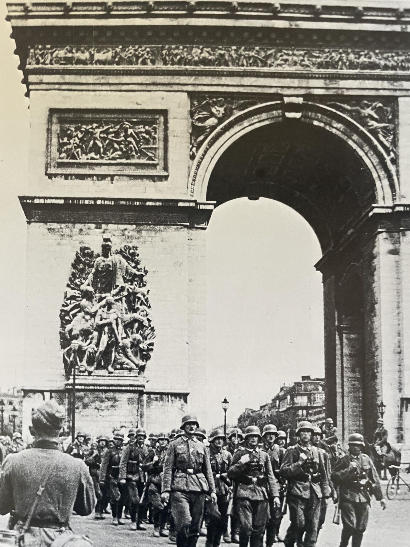 Germany "WWII, Arc de Triomphe, Paris, Victory Parade" Print - Bild 3 aus 5