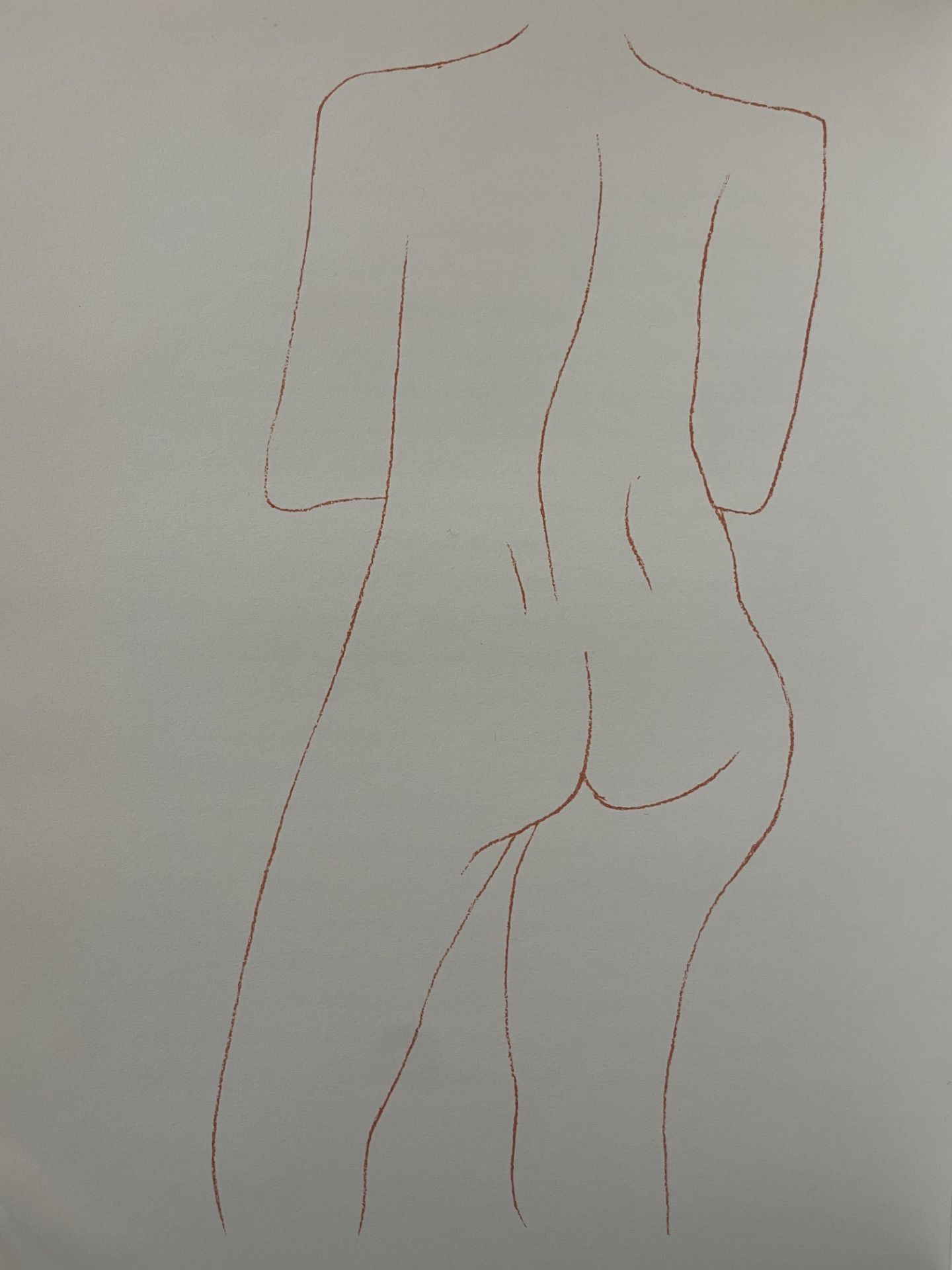 Ben Shahn â€œNudeâ€ Print