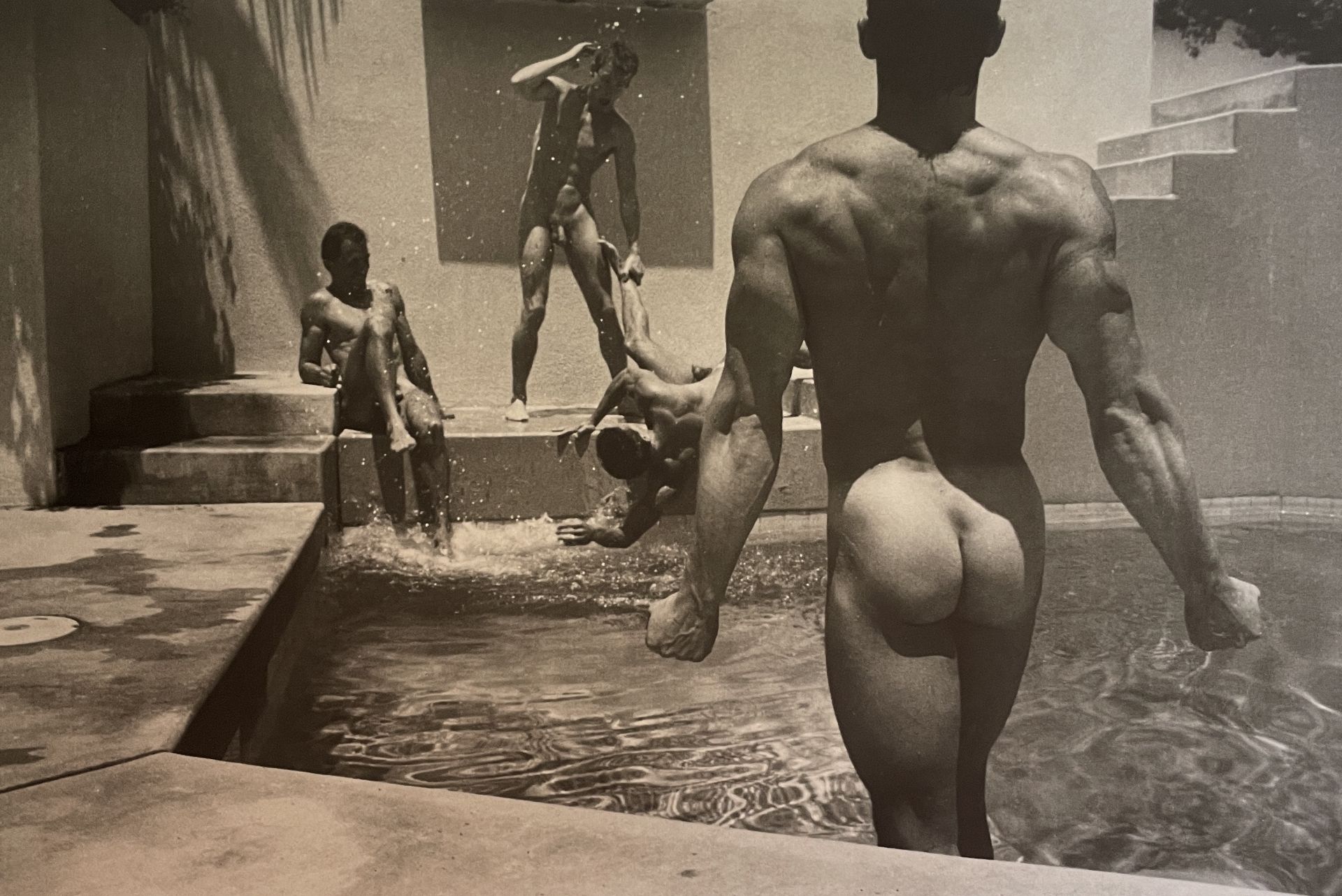 Tom Bianchi â€œMale Pool Nudeâ€ Print