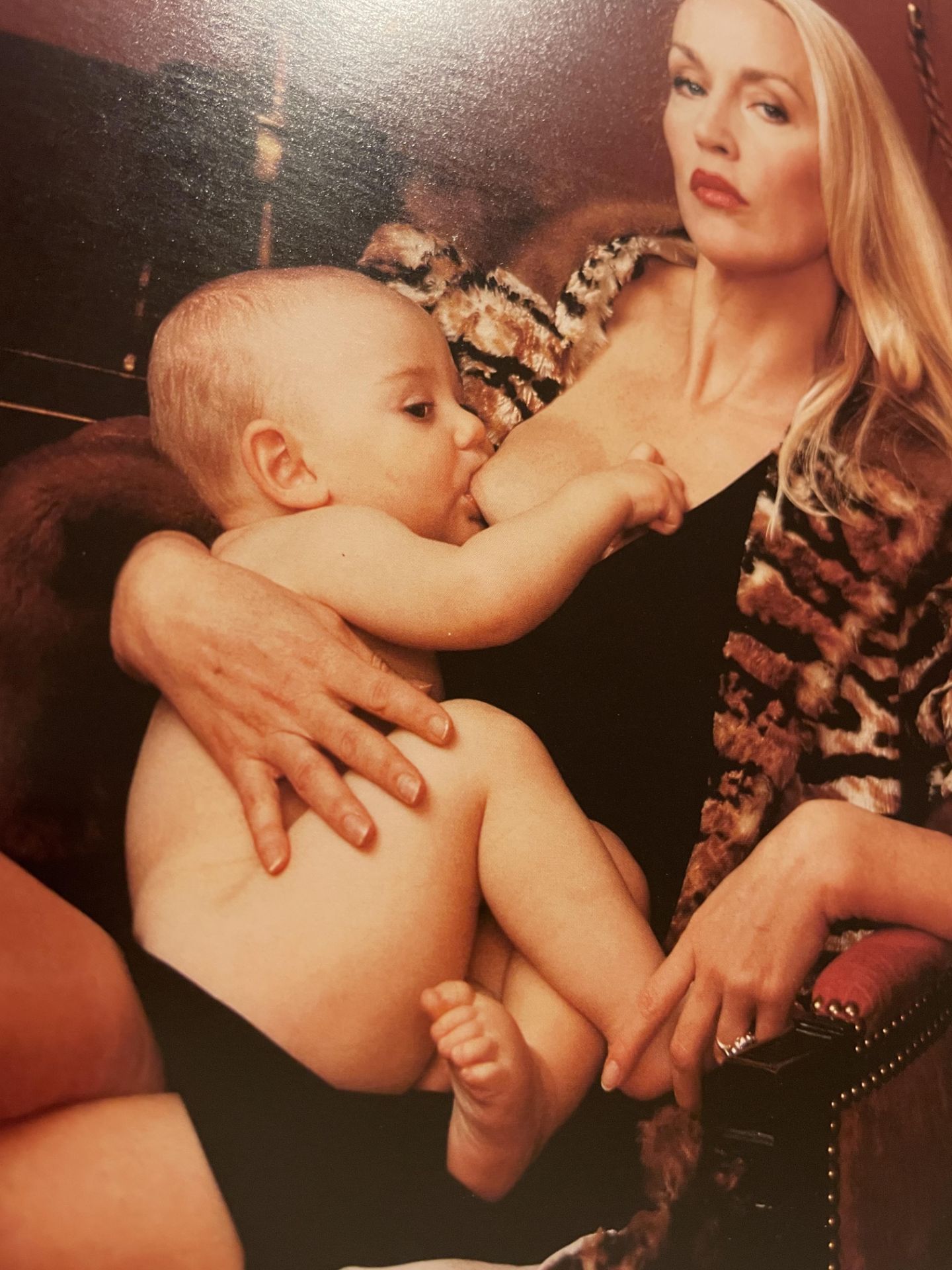 Annie Leibovitz â€œJerry Hall and Gabriel Jaggerâ€ Print - Image 6 of 6