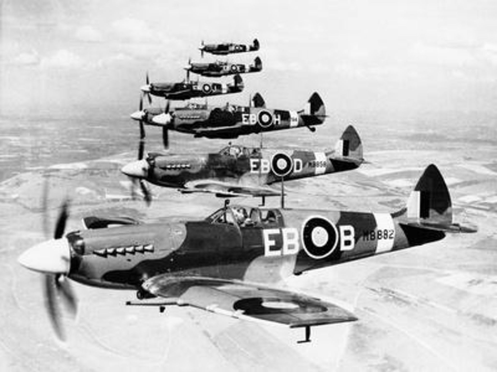 World War II, Mark XII Spitfires, 1944 Print