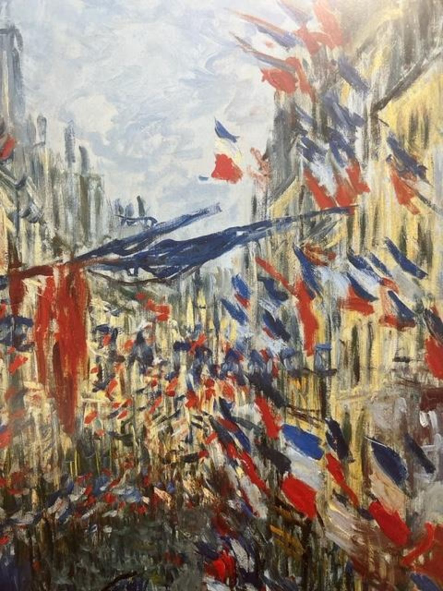 Claude Monet "The Rue Saint-Denis" Print. - Image 3 of 6