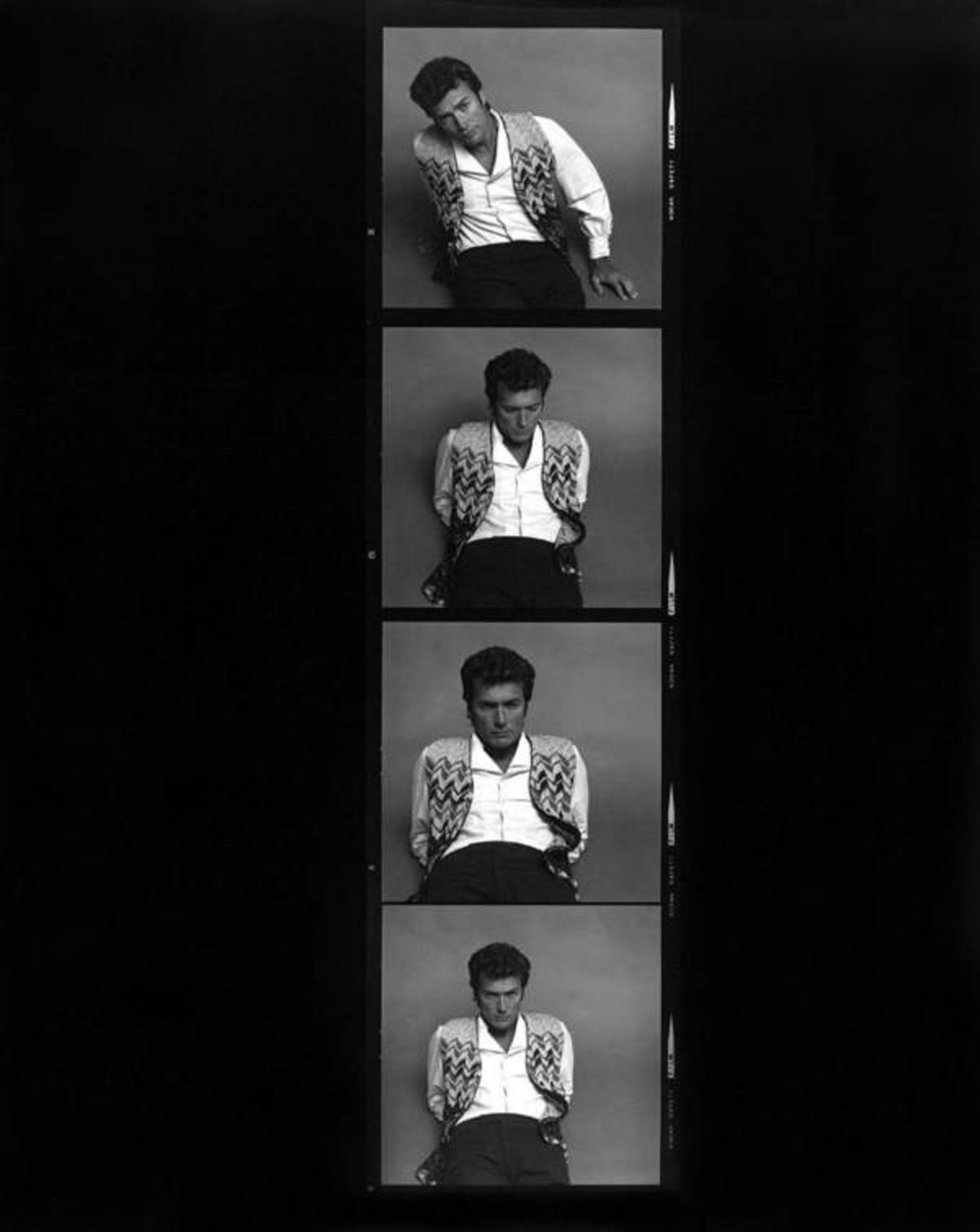 Clint Eastwood Contact Sheet - Image 2 of 2