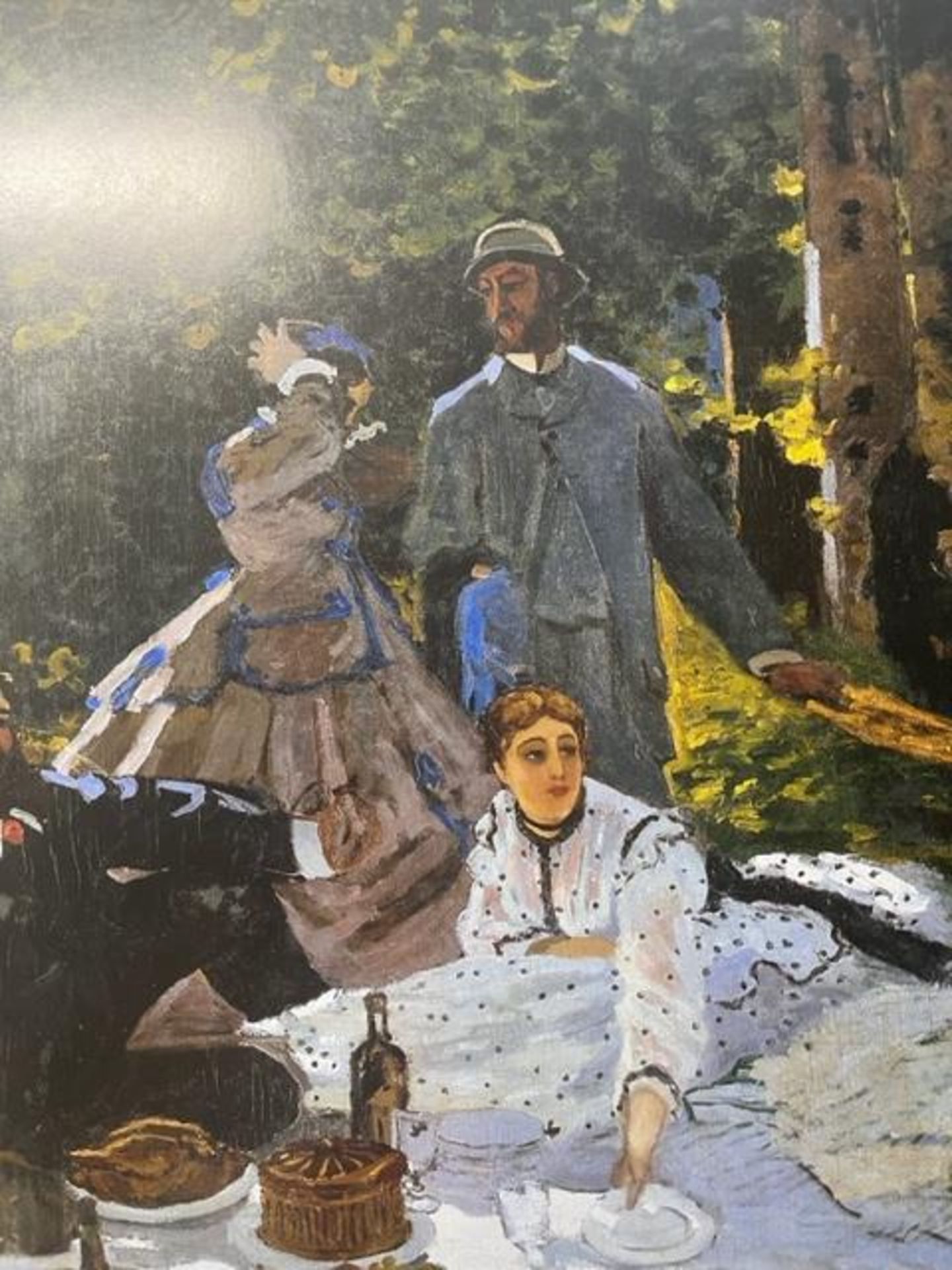 Claude Monet "Luncheon on the Grass" Print.