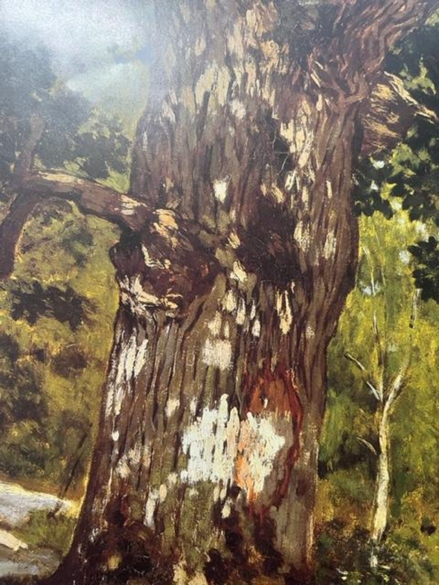 Claude Monet "The Boulder Oak" Print. - Image 6 of 6