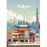 Tokyo Travel Poster