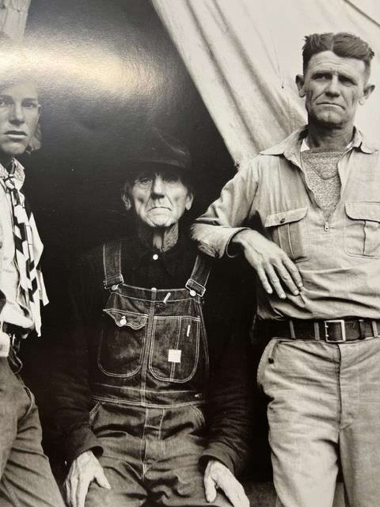 Dorothea Lange "Three Generations of Texans" Print.