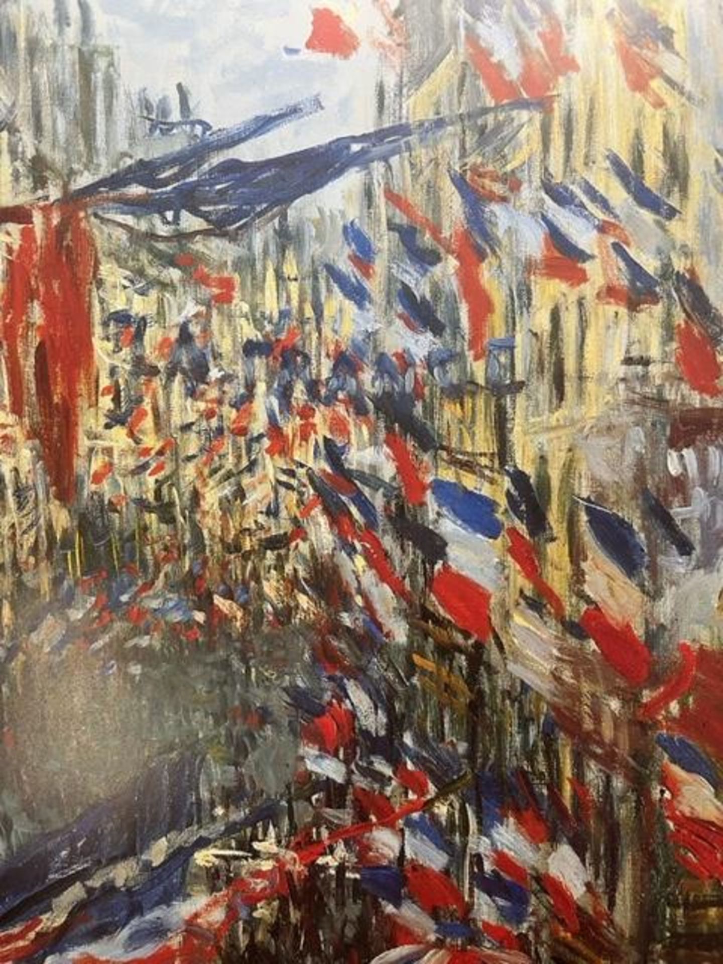 Claude Monet "The Rue Saint-Denis" Print. - Image 4 of 6