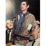 Norman Rockwell "Untitled" Print.