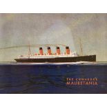 RMS Mauretania Travel Poster