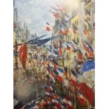 Claude Monet "The Rue Saint-Denis" Print.