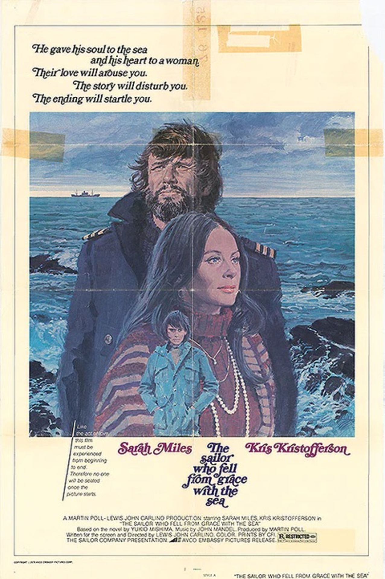 Sailor Who Fell from Grace with the Sea, 1976 Movie Poster