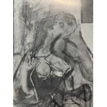 Willem de Kooning "Pink Lady" Print.