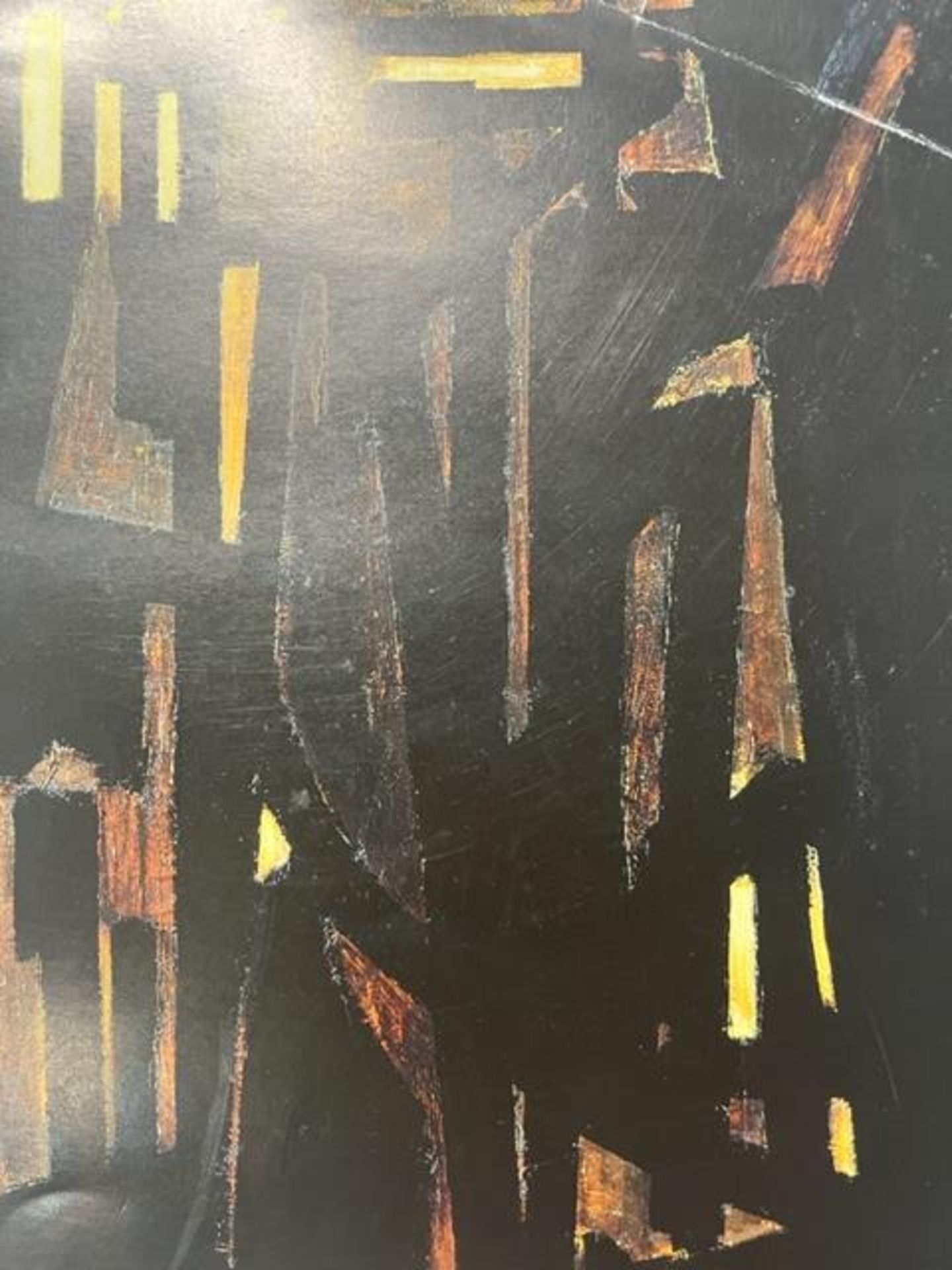 Pierre Soulages "Peinture" Print. - Image 5 of 6