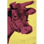 Andy Warhol "Cow, 1966, Yellow" Offset Lithograph