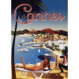 Cannes, France Travel Poster