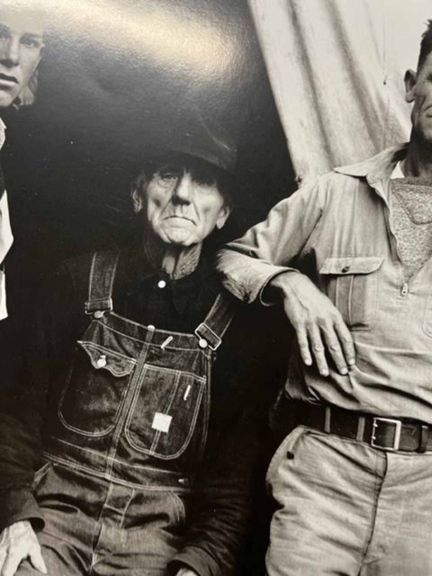 Dorothea Lange "Three Generations of Texans" Print. - Bild 6 aus 6