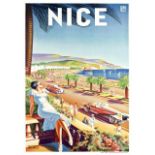 Nice, France Travel Poster