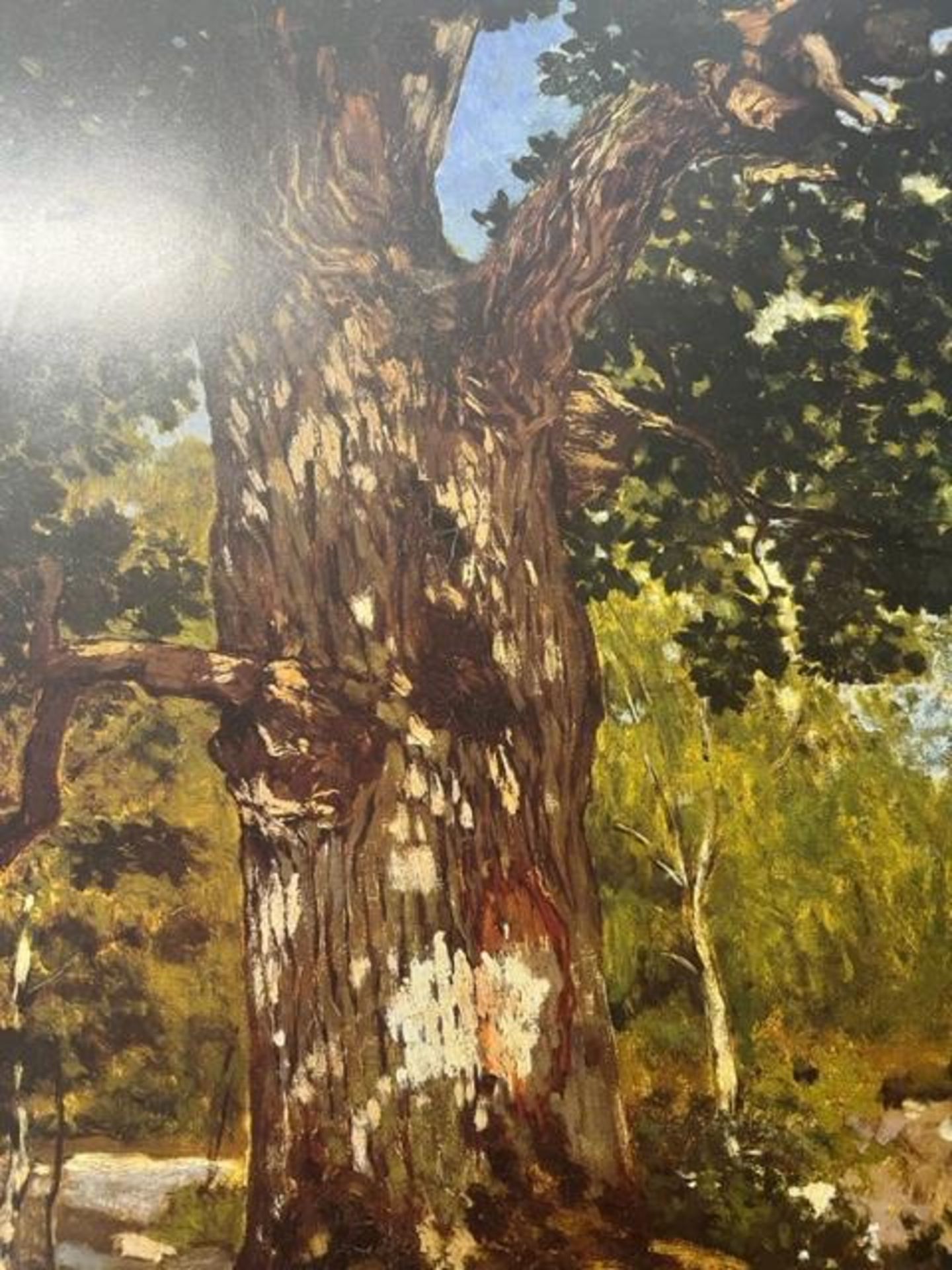 Claude Monet "The Boulder Oak" Print. - Image 2 of 6