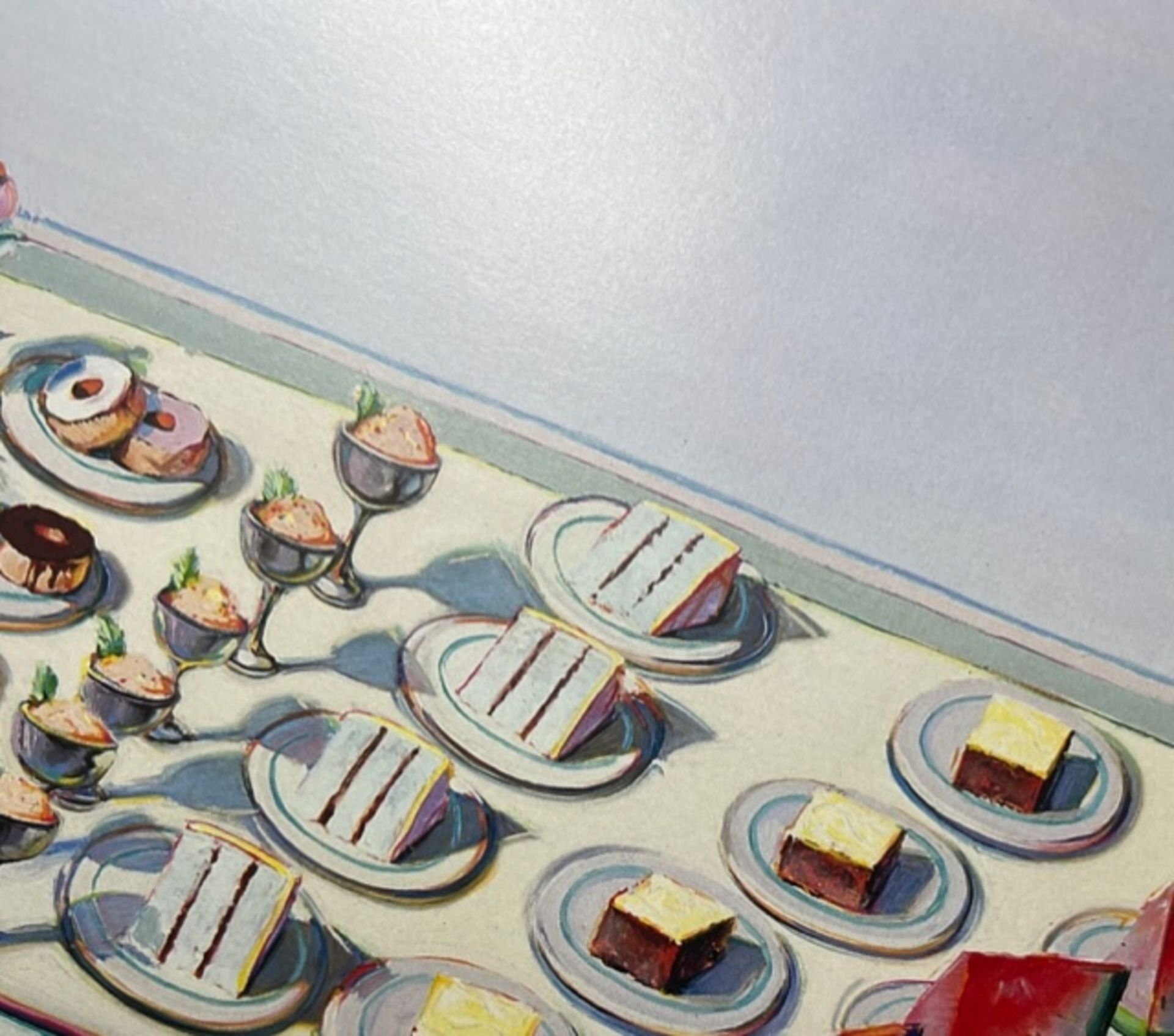 Wayne Thiebaud "Untitled" Print. - Bild 6 aus 6