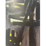 Pierre Soulages "Peinture" Print.