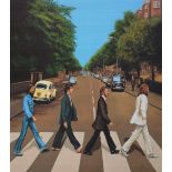 The Beatles Wood Print