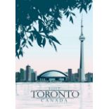 Toronto, Canada Travel Poster