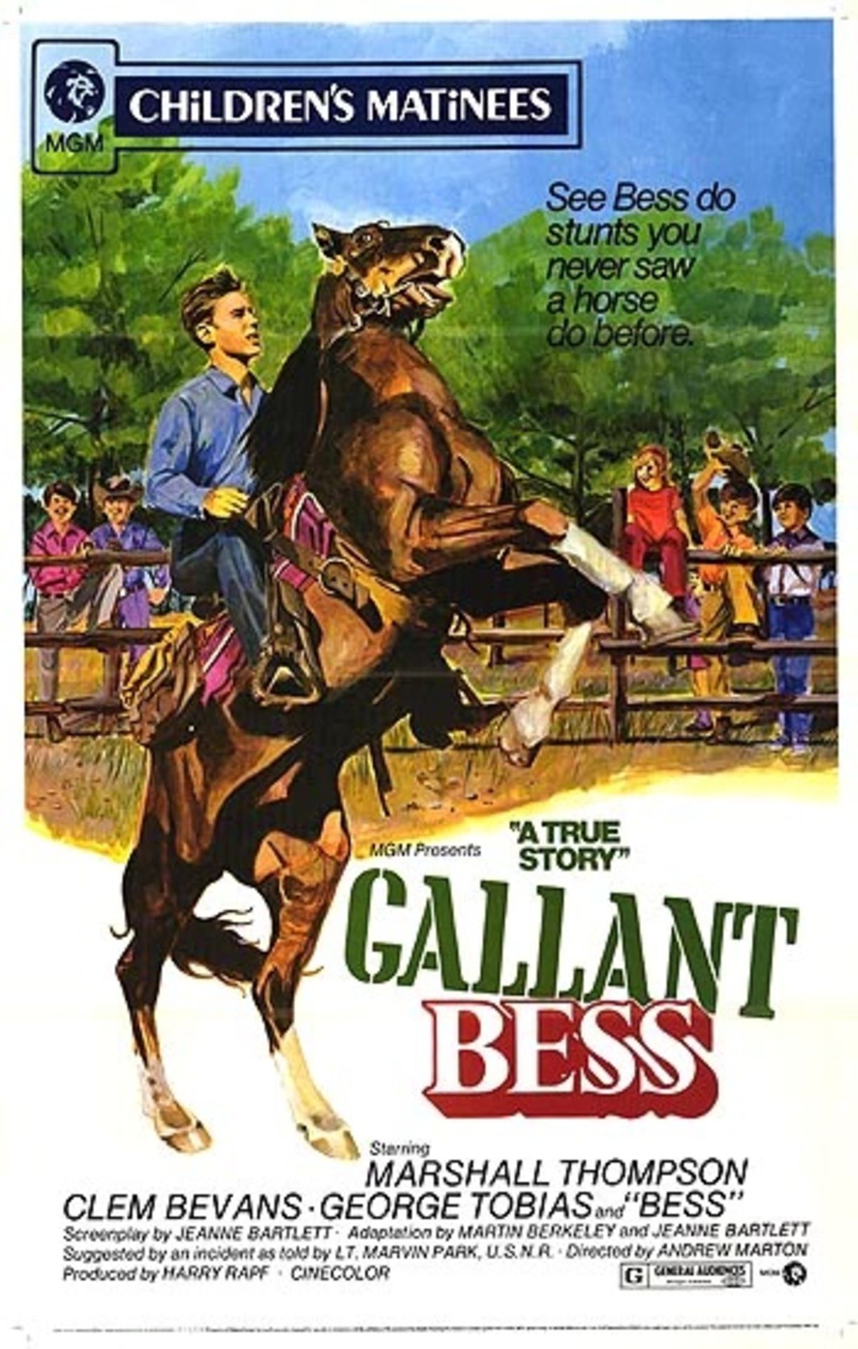 Gallant Bess 1946 Movie Poster